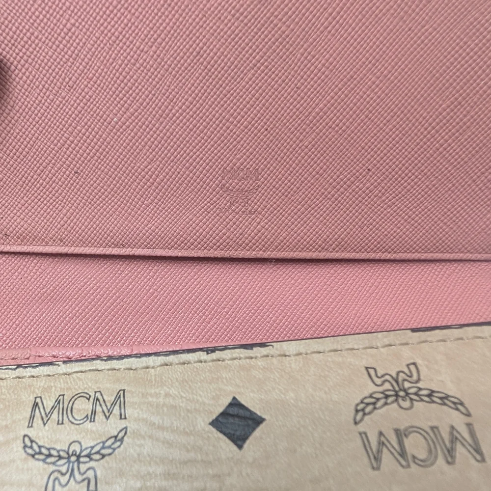 Authentic Limited Edition MCM Visetos Bunny Trifold Wallet